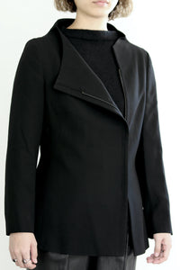 Adolfo Dominguez black wool jacket
