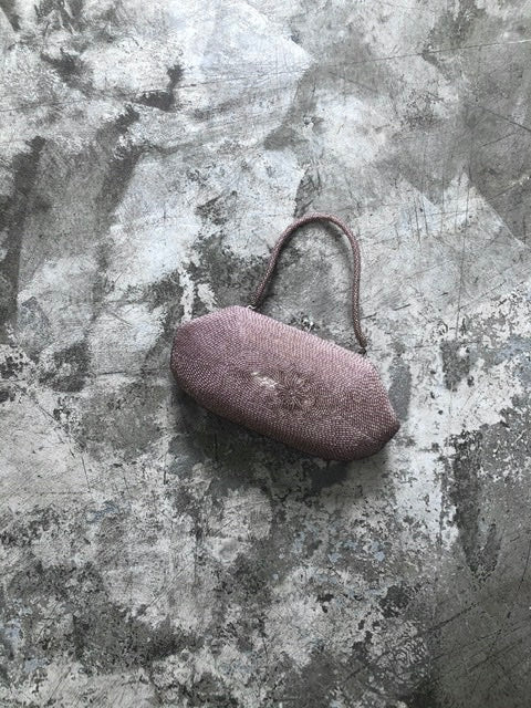pink beads bag