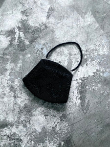 black beads bag