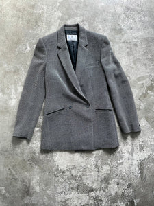 Oliver velentino gray wool jacket