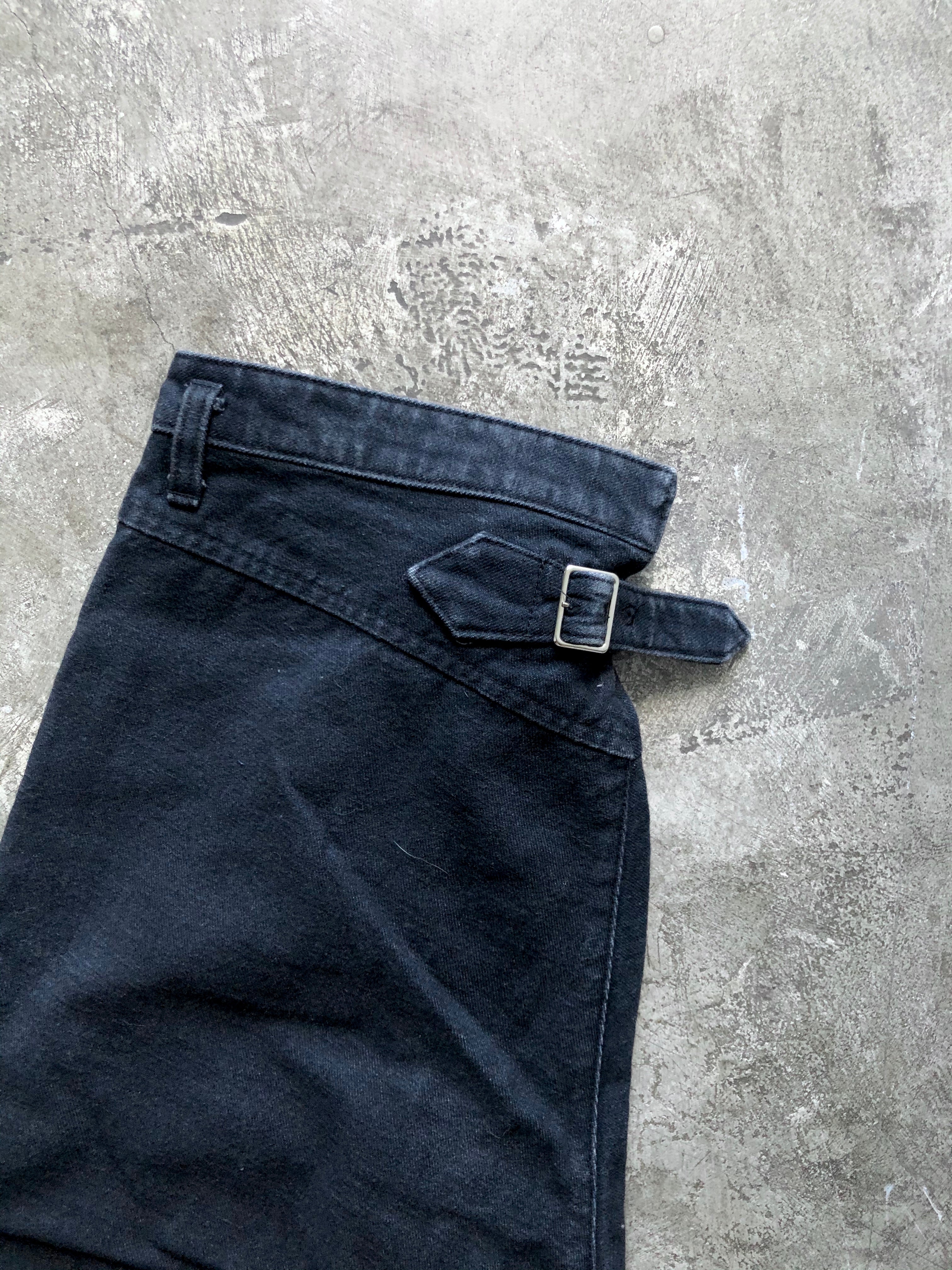 Tricot Comme des Garçons cotton dark gray pants
